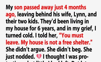 I Threw Out My Late Son’s Family — My House Isn’t a Charity February 15, 2026 - by TOPSTORYUSA - Leave a Comment Grief has a way of clouding our judgment, turning love into distance and memory into pain. In the aftermath of loss, we often act out of hurt rather than heart. But sometimes, in our darkest moments, we are given the chance to choose compassion over resentment, and connection over isolation. This story is a powerful reminder that family is not just about who remains, but how we hold on to the love of those we’ve lost—by embracing those they cherished most. For illustrative purposes only. Here’s the whole story: I know this might earn me a lot of criticism, but I need to get it off my chest. Maybe someone out there will understand. My son Jake (35) d.ied in a car accident four months ago. He left behind his wife, Lynn (31), and their two young sons — Ben (5) and Harry (3). For the past six years, they’d all been living in my home. They never paid rent. Never helped with the bills. They were just… there. As if my house had turned into a long-term hotel they had no intention of ever leaving. Let me back up. When Lynn first got pregnant with Ben, she and Jake were renting a tiny one-bedroom apartment. Jake was finishing his master’s in engineering and working part-time. Lynn worked at a diner, pregnant and exhausted. They couldn’t keep up with rent, so like a good mother, I opened my home to them. For illustrative purposes only. My house. My rules. I said, “This is temporary. Get on your feet.” That was seven. Years. Ago. Lynn never worked again. Jake started making decent money after school, but instead of moving out, they just got comfortable. I never saw a cent from either of them, not even a “Thank You” bouquet. I raised Jake to be ambitious, respectful — and yet he became this soft, passive man, blindly following Lynn around like a lovesick puppy. And if I’m honest? I never trusted her. Not from day one. She didn’t come from the same kind of family. No father in the picture. Grew up in a trailer. No college. Never read a real book, I swear. Jake brought her home like she was some rescue project, and I smiled and nodded — because that’s what mothers do — but I always knew she wasn’t his equal. And deep down, I’ve always had this gut feeling… those kids? They’re not both his. Ben, maybe. He has Jake’s chin. But Harry? That boy has nothing of my son. He’s dark-haired, olive-toned, and just… different. And don’t start with me — I know genetics can be weird. But a mother knows. I’d catch Lynn texting late at night, disappearing for “walks,” going out without telling anyone. And Jake, poor thing, never questioned it. Never once. After the funeral, I gave it a few weeks. I watched Lynn mope around my house in her robe like some grieving widow out of a soap opera. I cooked. I cleaned. I made sure Ben got to school. Meanwhile, she cried and slept in and did NOTHING. For illustrative purposes only. Then one morning, I woke up, looked at Harry sitting in the kitchen with that dimple that is not from our family, and I just snapped. I told Lynn it was time to go. That my house was not a refuge for freeloaders. She seemed shocked, but didn’t say a word. I knew she had nowhere to go. Her mother won’t take her back. Later, to my shock, I discovered that Lynn left me a note, trying to manipulate me, saying I was “all she had left.” She honestly didn’t understand why I made the decision and why I stood firm. I did my part. I opened my home. I raised her kids when she didn’t. I buried my son. I’m tired. She begged me, cried, said, “What about the boys?” I told her the truth: I don’t owe anything to you. I tolerated you because of Jake. He’s gone now. So go. She could’ve left long ago if she had any self-respect. But she stayed, without any remorse. Here’s the part I know people will judge me for: I wanted to keep Harry. Not in any legal sense — I wasn’t trying to take custody. I just asked her if I could raise him myself. He’s the one I truly bonded with. I bottle-fed him when she’d disappear for hours under the excuse of “getting groceries.” He clings to me. He calls me “Nana.” And honestly, I don’t care if he’s not biologically Jake’s — in my heart, he’s mine. But when I asked, she lost it. Screamed at me, called me a monster, grabbed both boys, and stormed out. I haven’t seen or heard from them since. I don’t know where they are — maybe crashing on someone’s couch, maybe in a shelter. I just don’t know. For illustrative purposes only. My house is quiet now. Peaceful. I lit a candle by Jake’s photo, and I finally feel like I’m honoring him — by clearing out the chaos that ruined him. People say, “But they’re your grandchildren!” Are they? Really? If one of them isn’t even his, it’s not proven, but I trust my heart and my feelings. So how am I supposed to feel anything? I did what I had to do. Am I wrong here?” Source: nowiveseeneverything.club