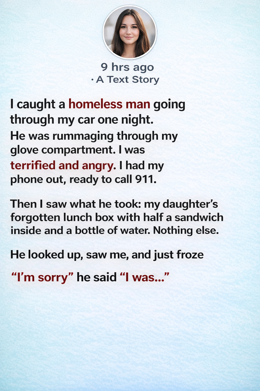 I Found a Homeless Man in My Car at Midnight—and Made One Choice That Changed His Life