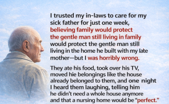 My In-Laws Tried to Send My Sick Dad to a Nursing Home… So He Destroyed Them