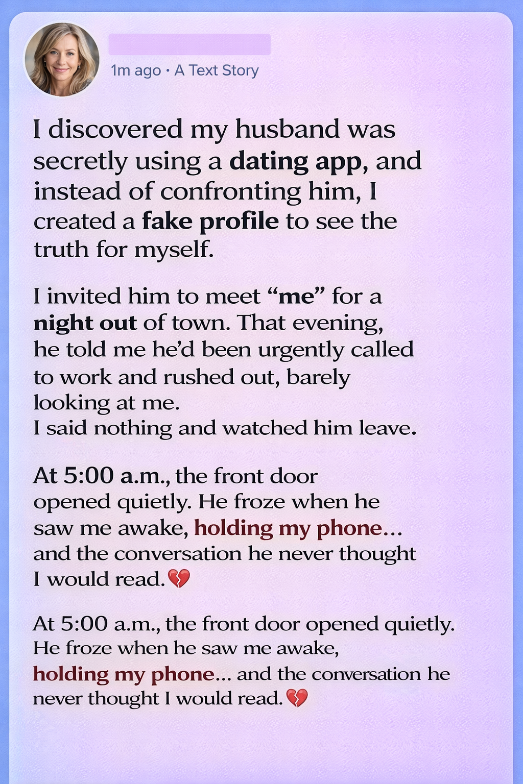 I Found Out My Husband Was on a Dating App—So I Decided to Match With Him 