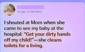 I Told My Mom to Keep Her ‘Dirty Hands’ Off My Baby—Four Months Later, What She Left Behind Broke Me