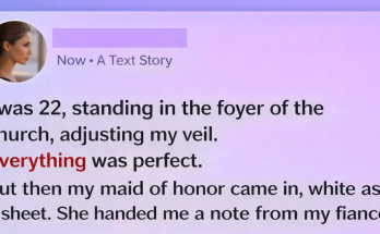 He Left Me at the Altar With Four Sentences — Years Later, I Finally Learned Why