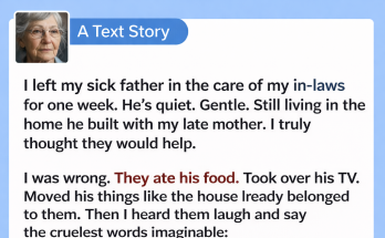 My In-Laws Tried to Send My Sick Dad to a Nursing Home… So He Destroyed Them