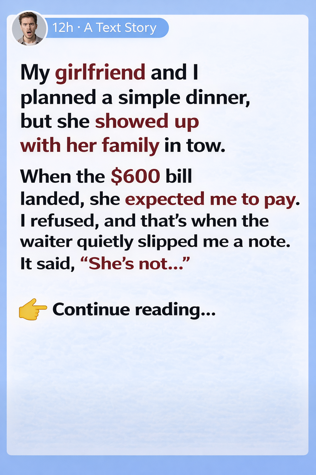 The $600 Dinner and the Note That Saved Me From a Bigger Mistake