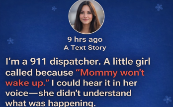 A Little Girl Called 911 Because Her Mom Wouldn’t Wake Up… What She Asked Me Next Changed My Life Forever