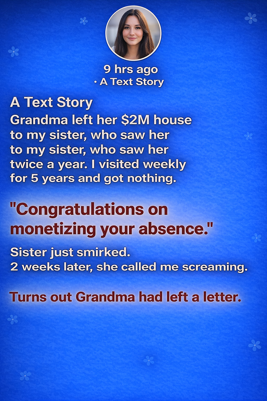 Grandma Left My Sister a $2M House—I Inherited What Actually Mattered