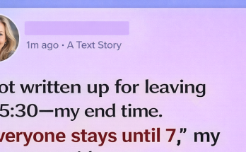 I Refuse to Stay Late at Work—HR’s Response Sh0cked Everyone