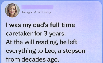I Called My Stepfather’s Son a Vulture—Until I Learned the Truth About My Dad