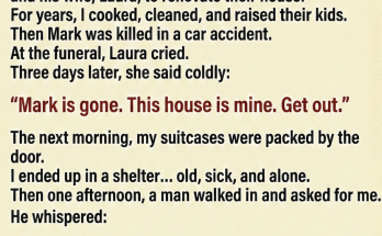 My Son Passed Away… and His Wife Threw Me Out Like Trash—But He Left a Secret Behind