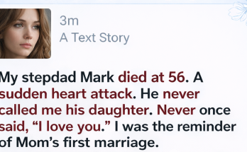 He Never Called Me His Daughter — Until the Letter He Left Behind